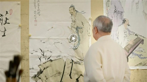 画品居上之上，化人现身外身 ——书画家范曾的艺术人生