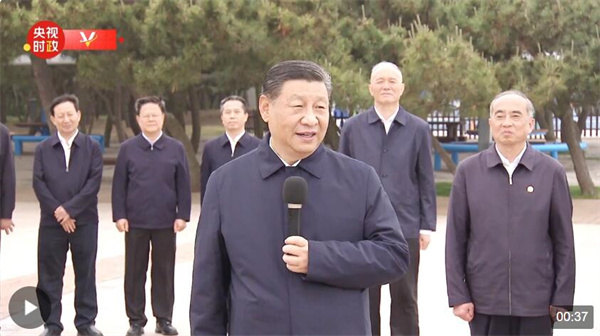 习近平：老百姓的幸福生活是干出来的