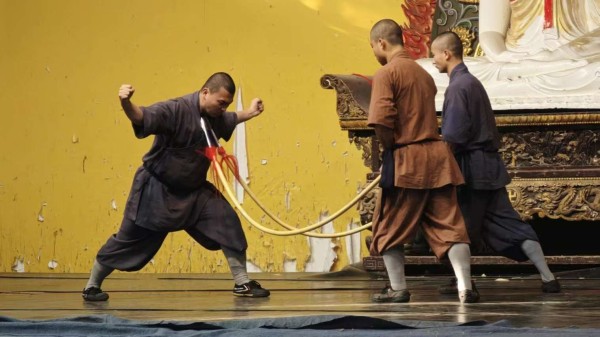 行走少林 海外华媒感受中原“武林风”
