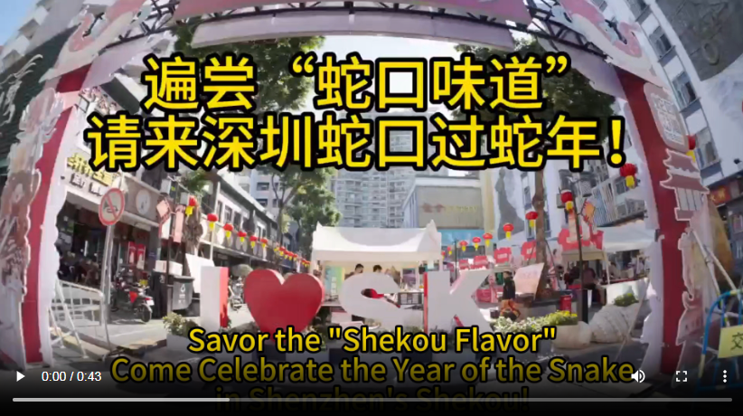 【大美广东】Shenzhen's Shekou Consumption Carnival Kicks Off the New Year with a Bang  深圳蛇口消费嘉年华“开门红”