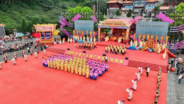 【大美广东】Mazu Festival Meets GBA Lantern Carnival: Folk Traditions by Day, Lantern Magic by Night  南沙妈祖诞首合大湾区灯会，白天民俗夜赏光影