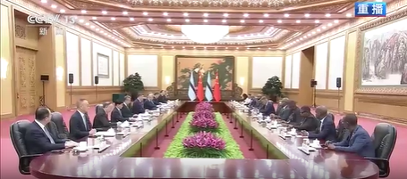 独家视频丨习近平同博茨瓦纳总统会谈