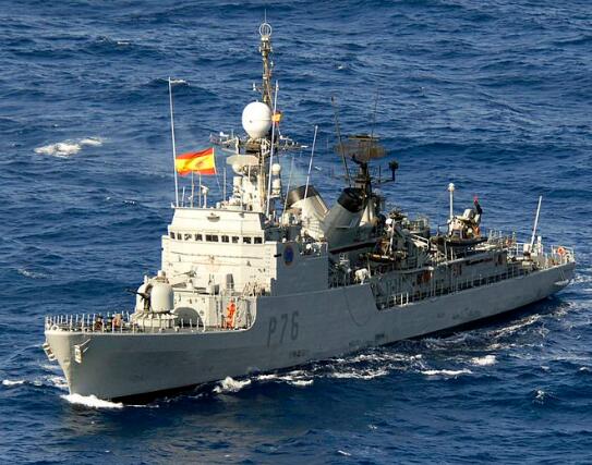 西班牙军舰奏着国歌闯直布罗陀海域 英军紧急拦截