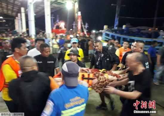 外媒：泰国沉船事故已致33人遇难 全部为中国公民