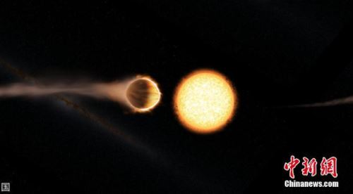 哈勃发现一颗系外行星正在失去“重金属”大气
