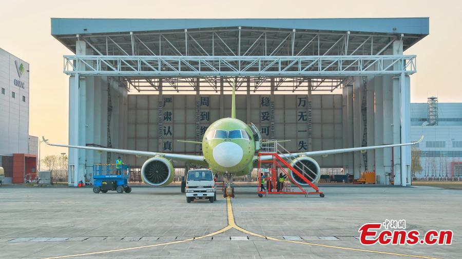 Sixth prototype of C919 aircraft makes debut flight