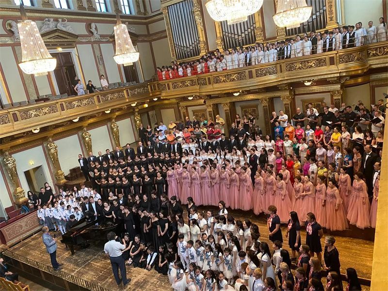 第十二届世界和平合唱节在奥地利维也纳落下帷幕