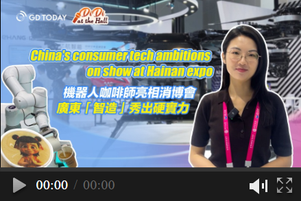 Didi at the Hall | Flying cars, robot baristas: China's consumer tech ambitions on show at Hainan expo