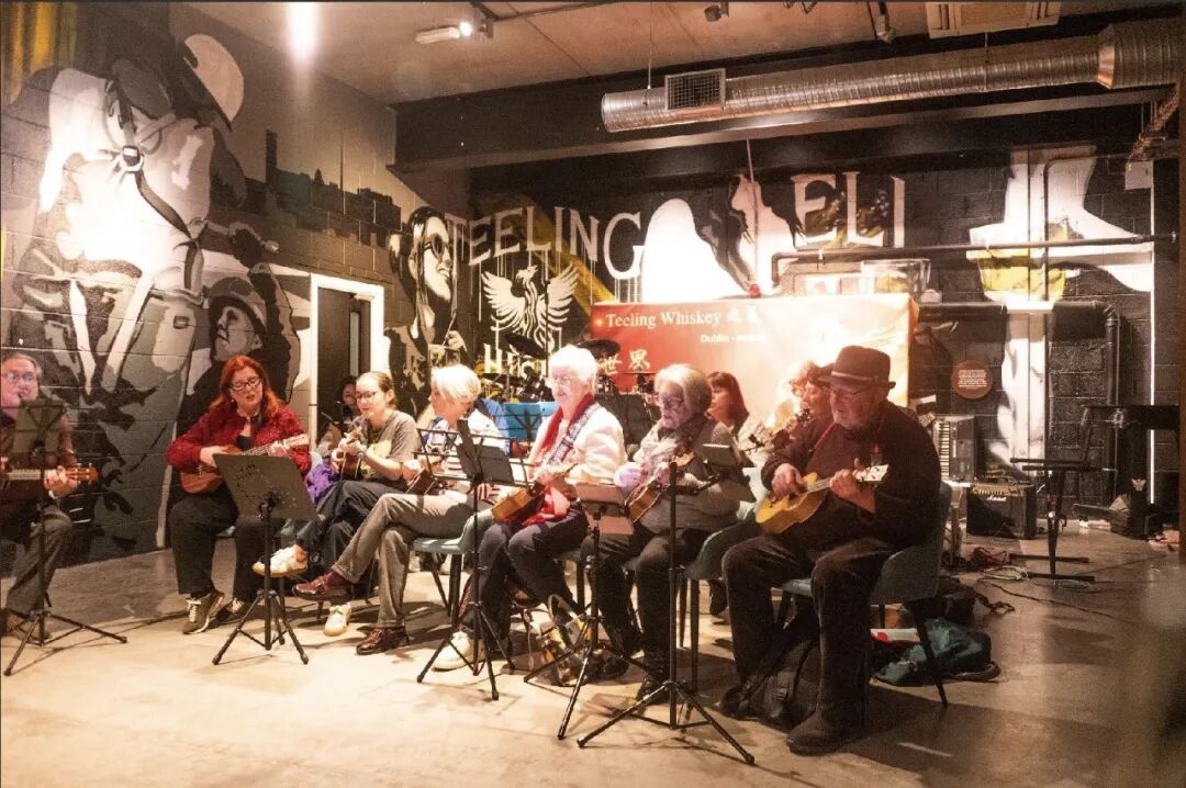 The Harbour Ukuleles弦动全球春晚，Pat Byrne 爱满Teeling Whisky之夜