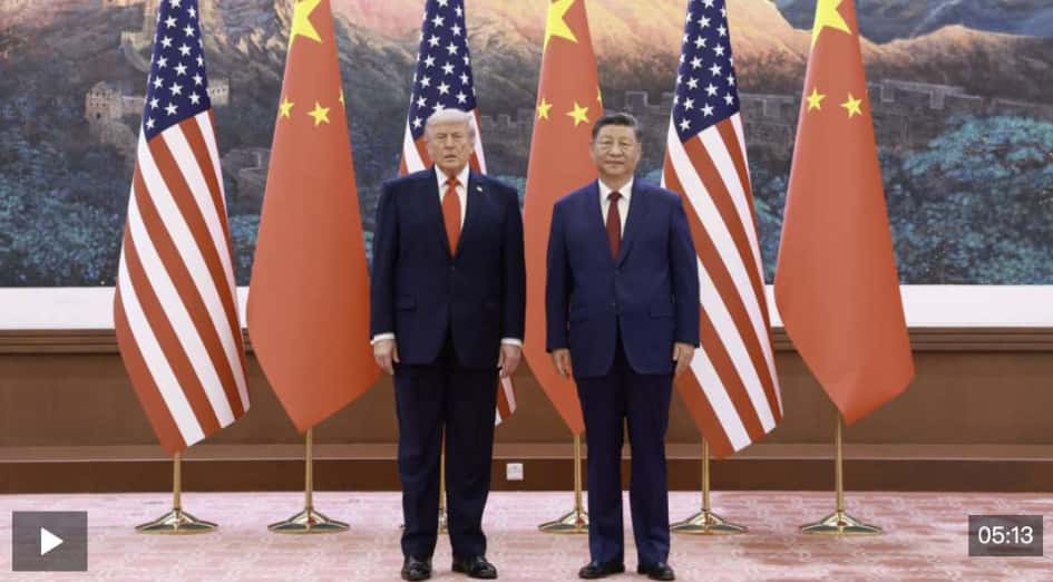 视频丨习近平同美国总统特朗普会谈
