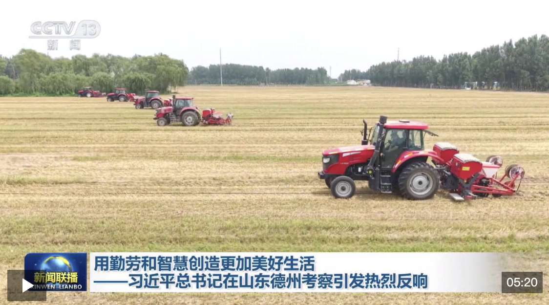 视频丨习近平总书记在山东德州考察引发热烈反响
