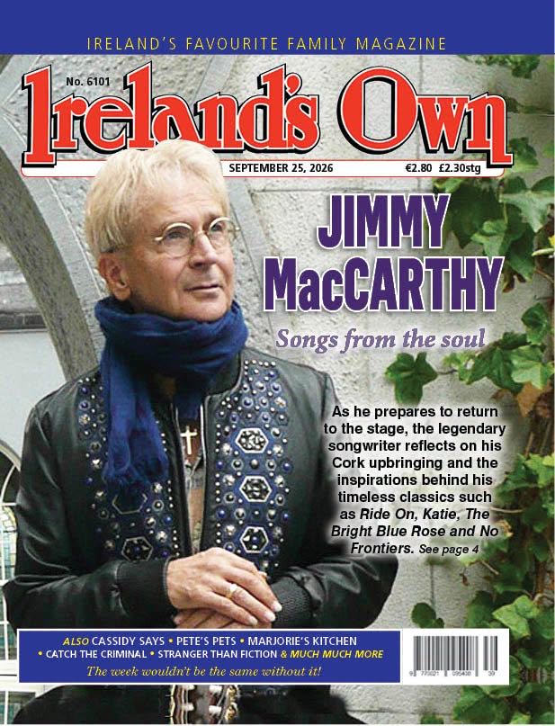 洋女婿Jimmy MacCarthy 荣登120年国民杂志封面 骏马名曲致敬爱侣陈秋梅，中秋国庆双节献礼中欧文化交融